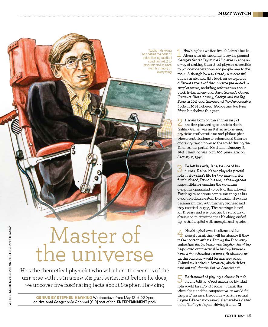 Stephen Hawking (Foxtel)